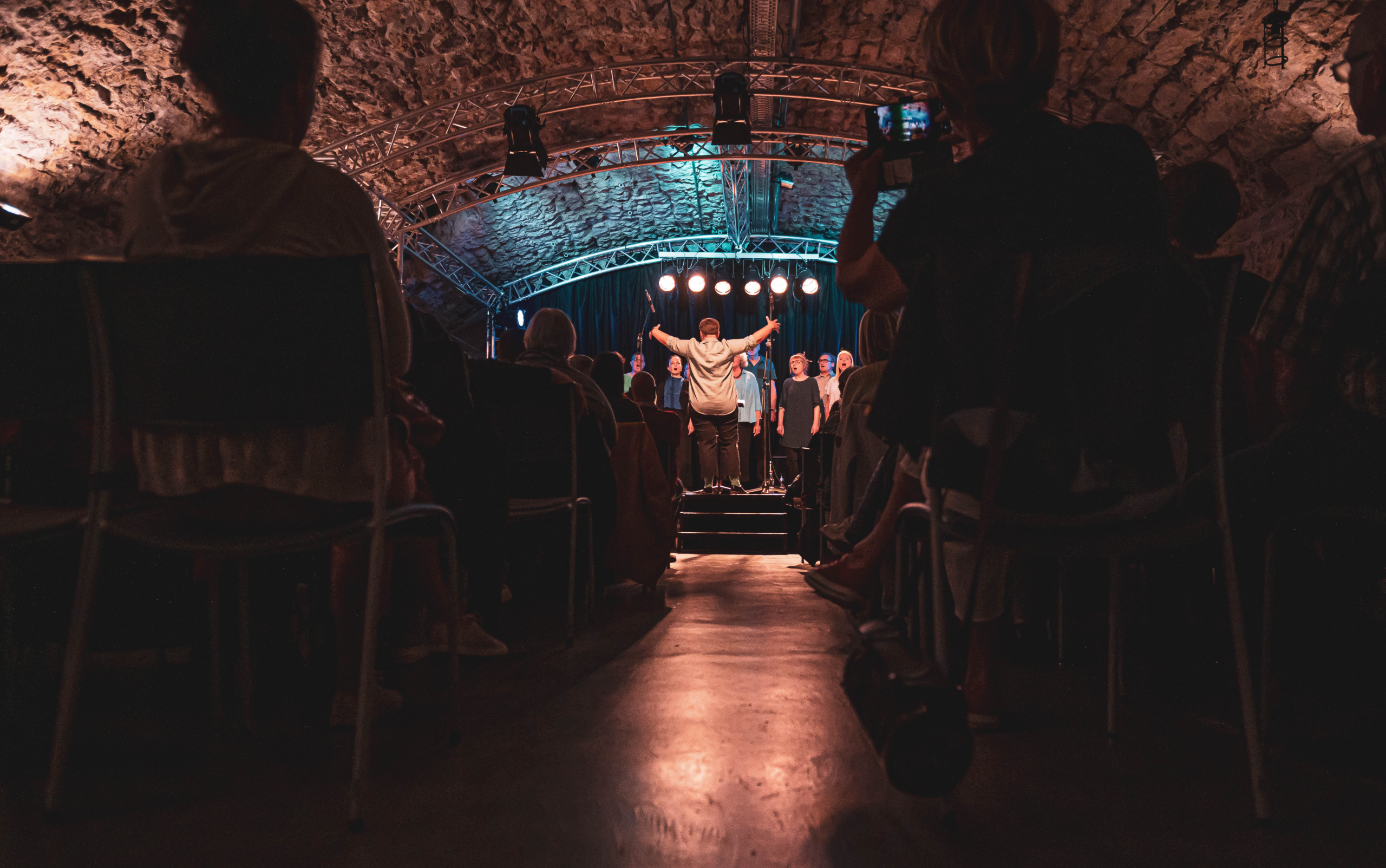 Konzertauftakt im Schlosskeller